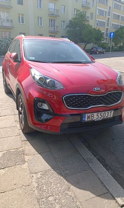 Kia Sportage cena 81900 przebieg: 77100, rok produkcji 2019 z Warszawa małe 56